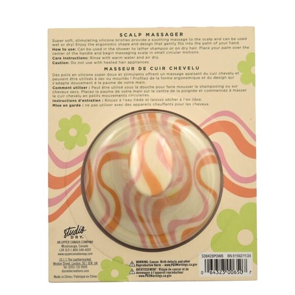 Studio Dry Silicone Scalp Massager For Hair & Scalp Care - Picture 4 of 4